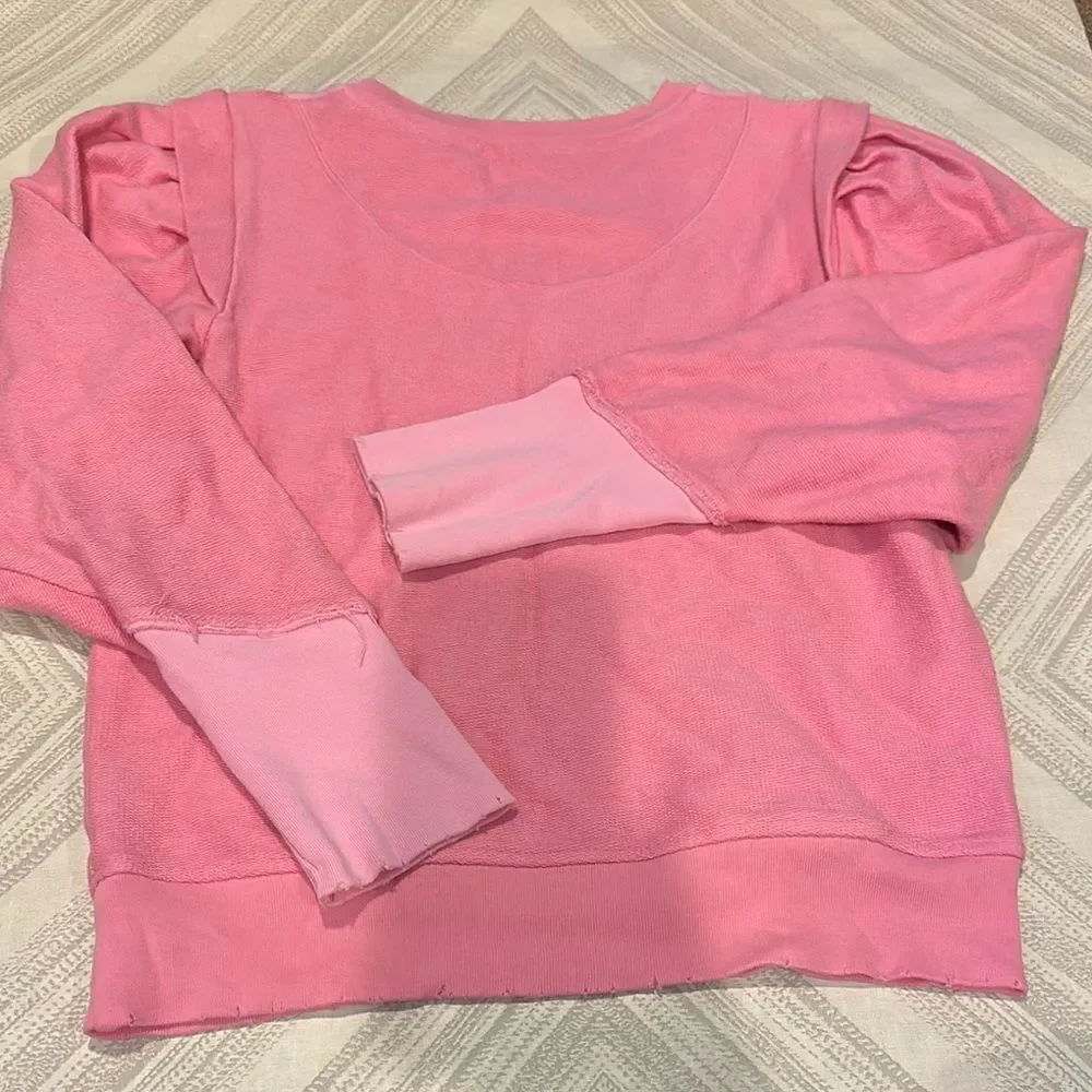 LoveShackFancy Women’s Grier Pullover Sweatshirt - Size XS